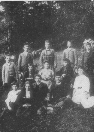 Семейството на Иван Караманджуков 1908 г.