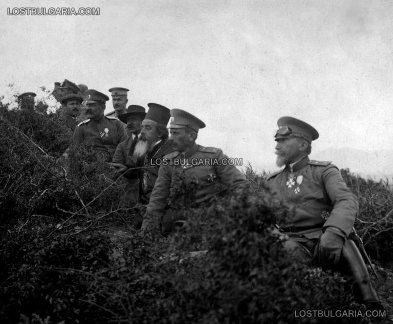 Генерал Никола Жеков на обиколка по Южния фронт, лятото на 1917 г.