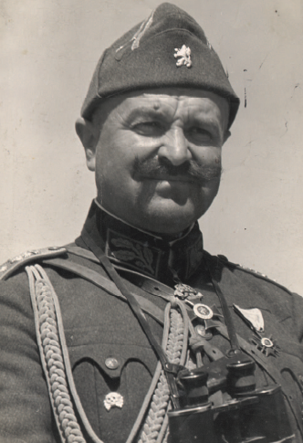 Атанас Стефанов 10 Генерал Атанас Стефанов – командир на Прикриващия фронт, 1941 г.